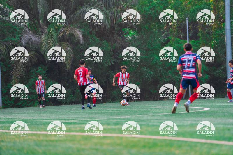 SACFC and PLUS FC players at the SCL playoff, photographed by Saladin Visuals